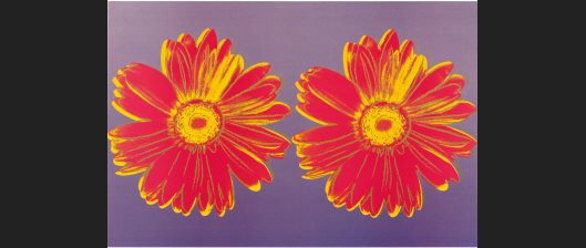 Andy Warhol daisy 1982